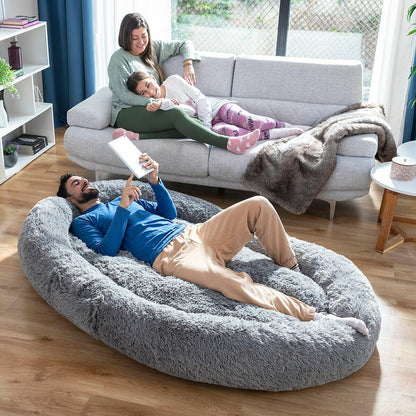 Cama de Perro para Humanos | Human Dog Bed XXL InnovaGoods Grey